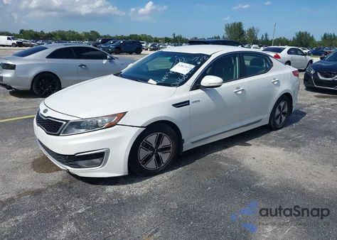 2013 Kia Optima Hybrid Lx from USA, damaged, VIN KNAGM4AD5D5046845